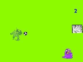 Monster soccer!
