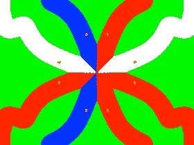 create the amrican flag