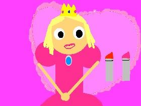 talking with princess peach