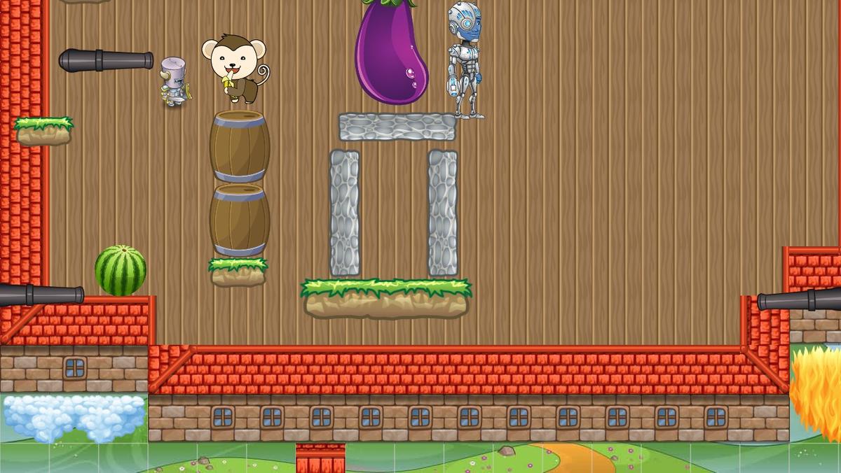 2-Player Cannon Game