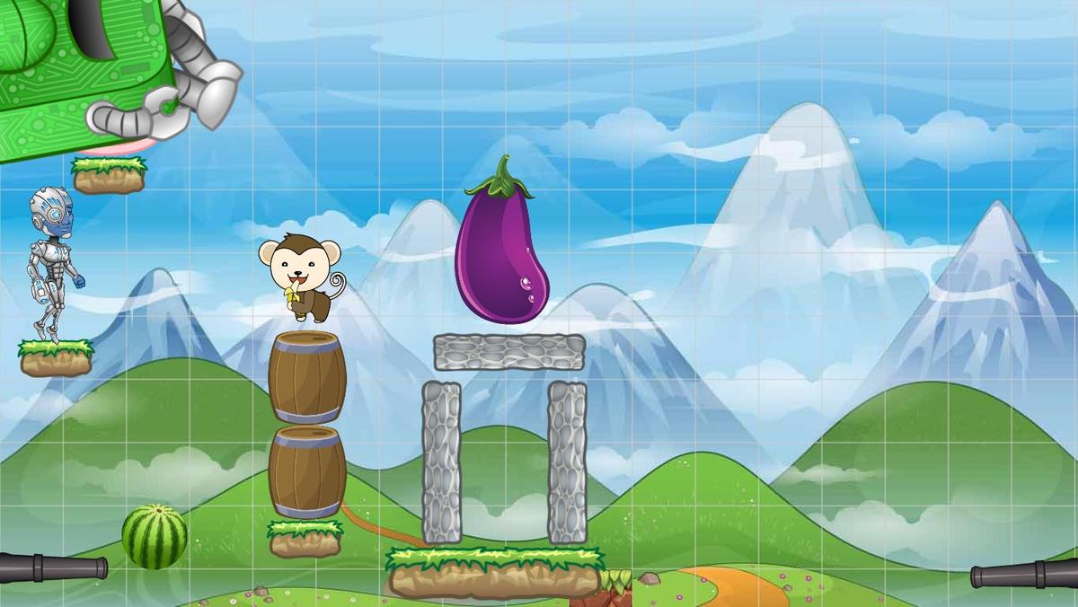 2-Player Cannon Game