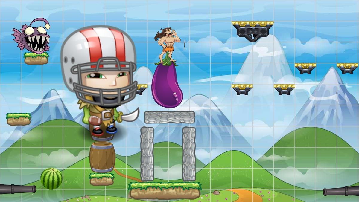 2-Player Cannon Game