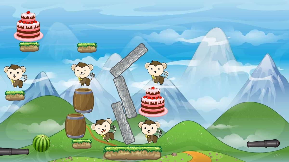 2-Player Cannon Game