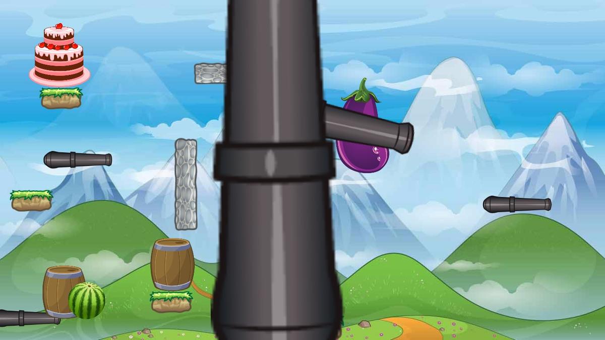 2-Player Cannon Game