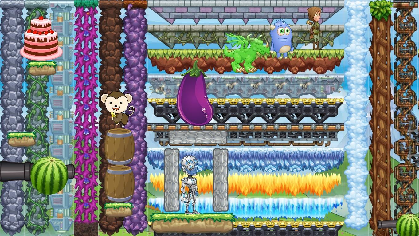 2-Player Cannon Game