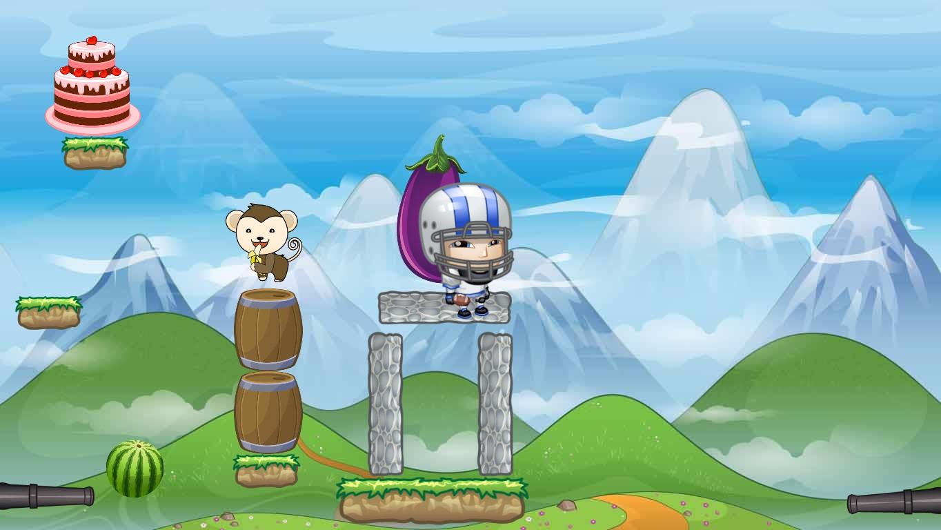 2-Player Cannon Game