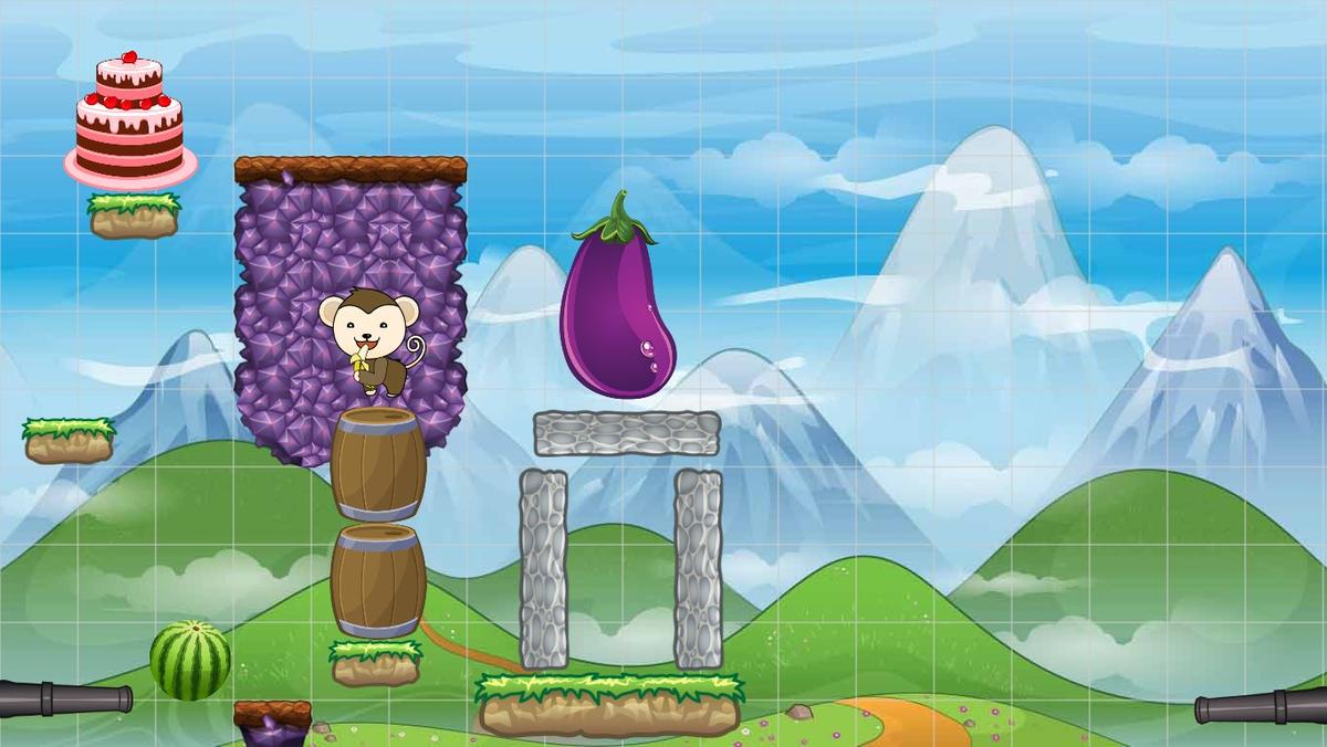 2-Player Cannon Game