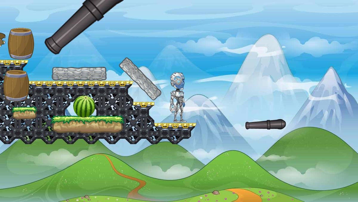 2-Player Cannon Game