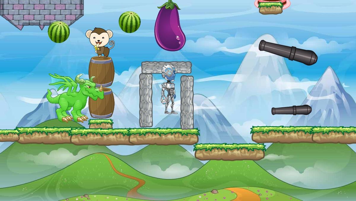 2-Player Cannon Game