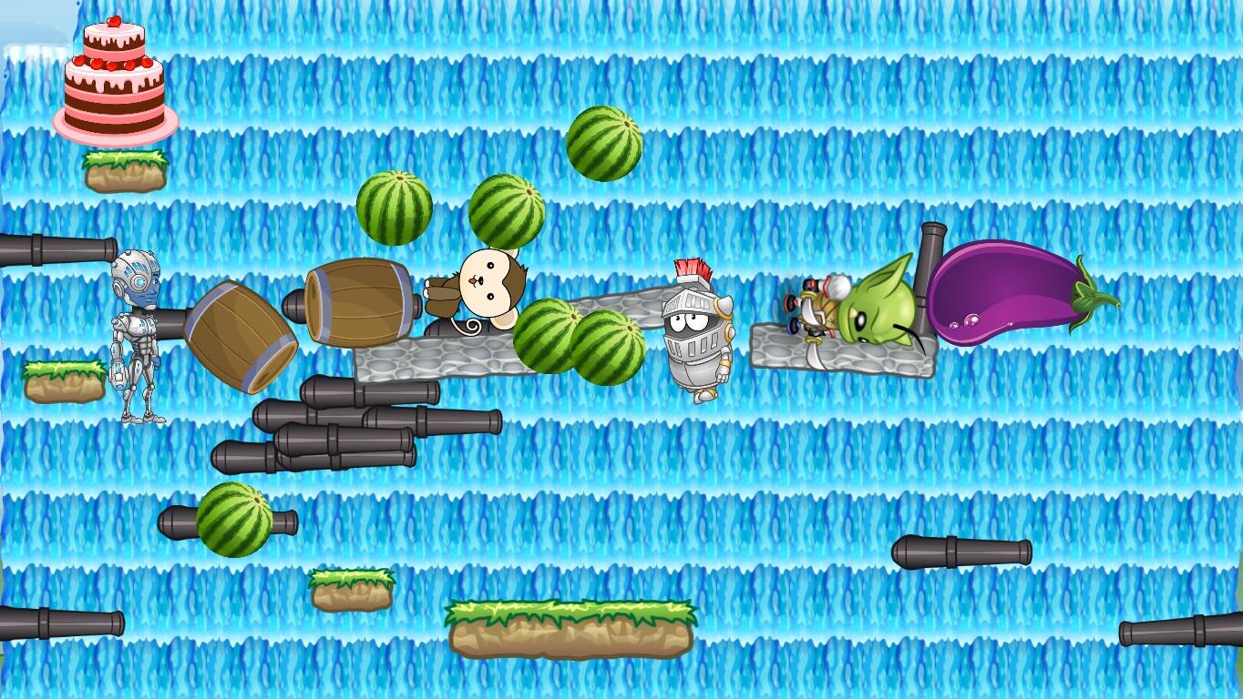 2-Player Cannon Game