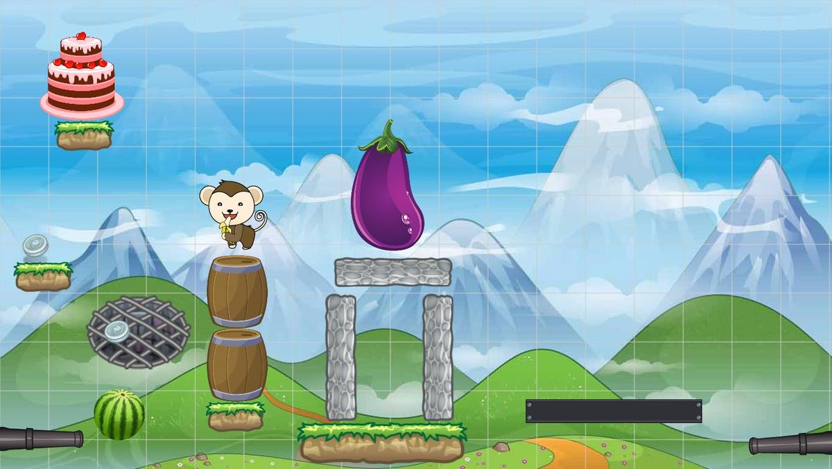 2-Player Cannon Game