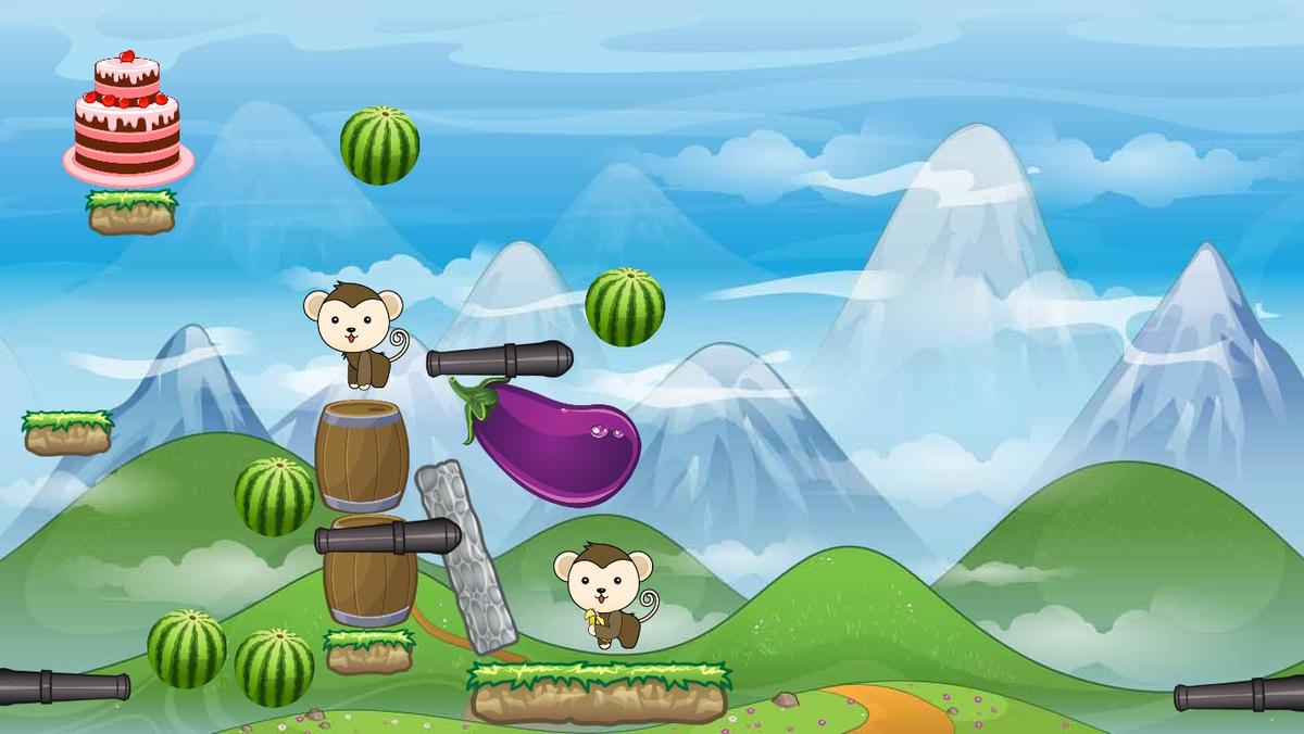 2-Player Cannon Game