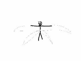 human flapping animation