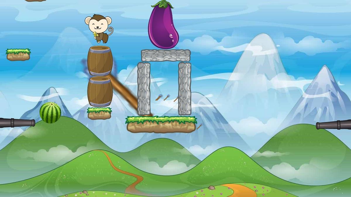 2-Player Cannon Game