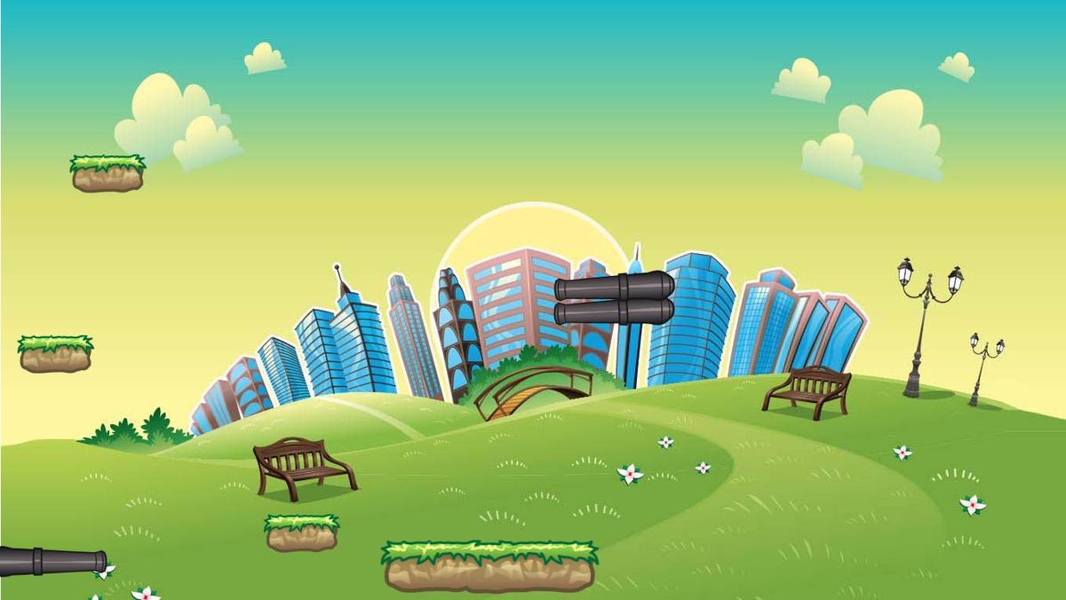 2-Player Cannon Game