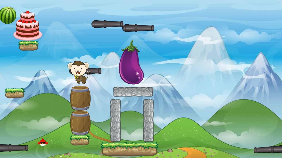 2-Player Cannon Game