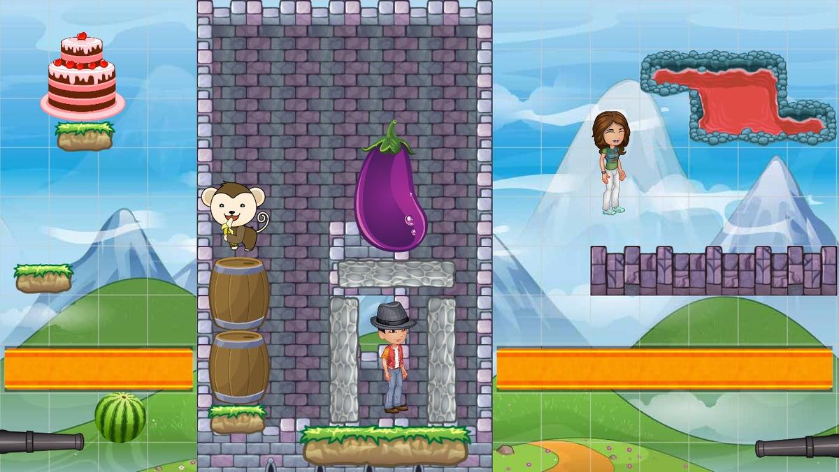 2-Player Cannon Game