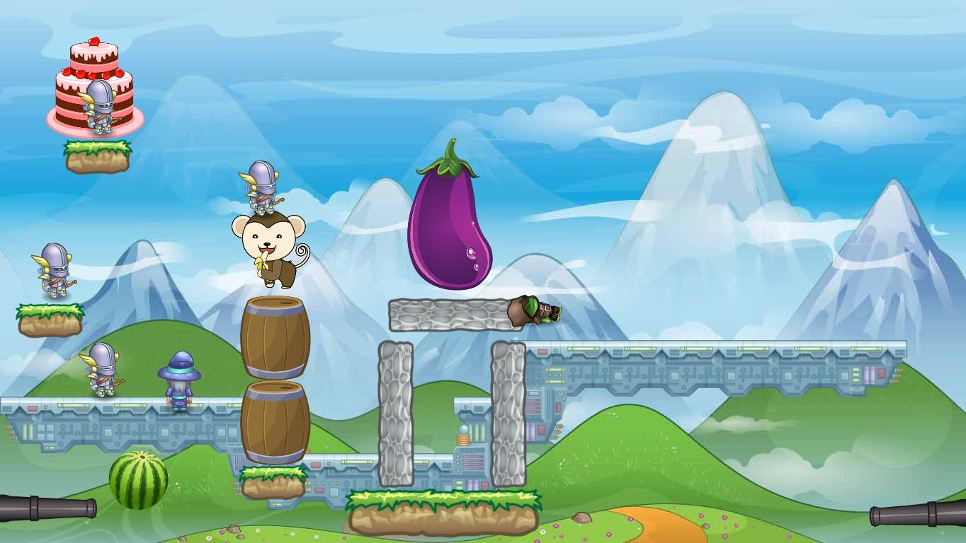 2-Player Cannon Game