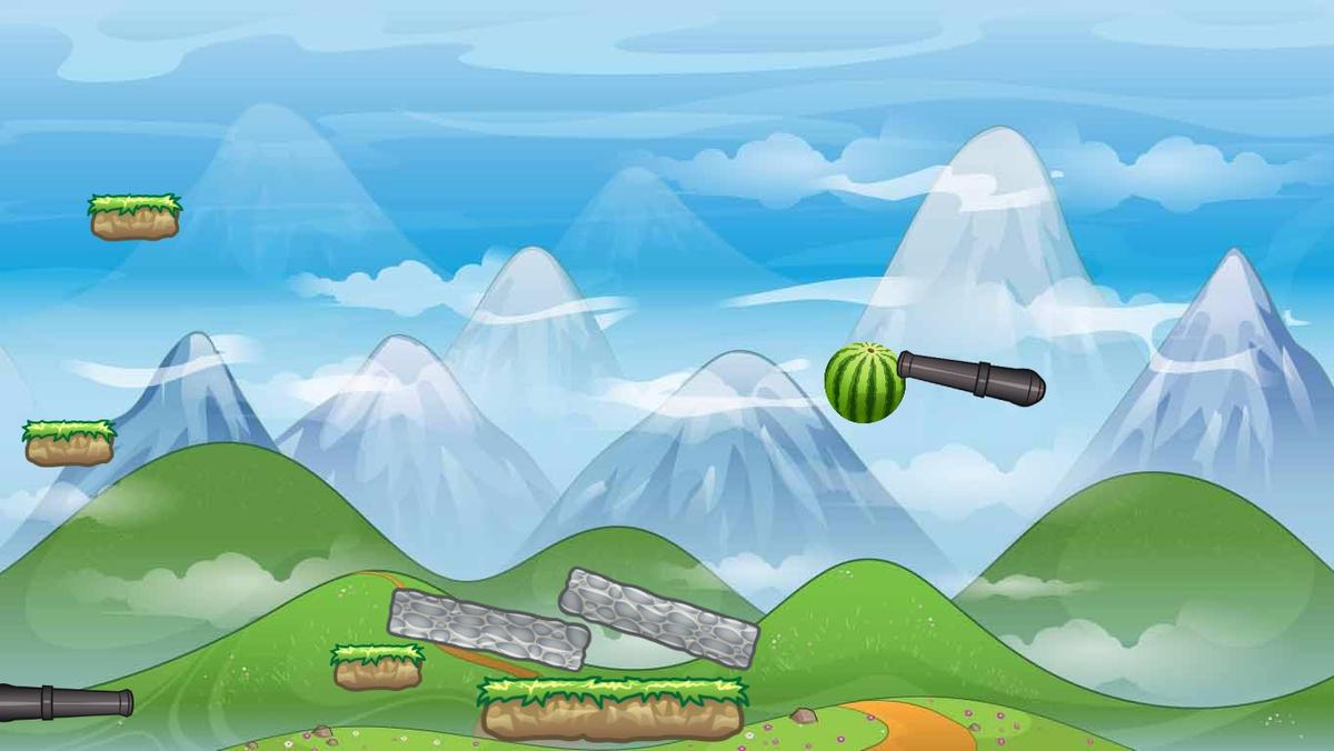 2-Player Cannon Game