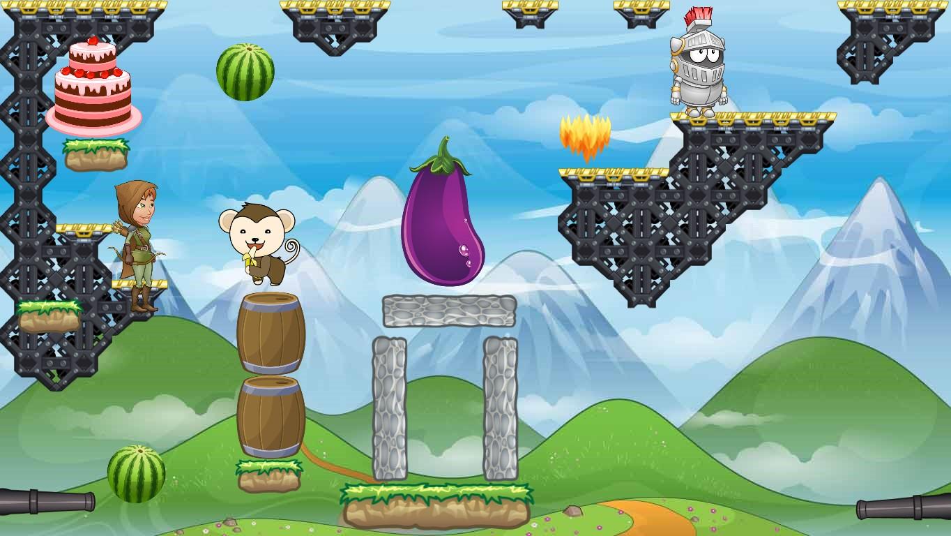 2-Player Cannon Game