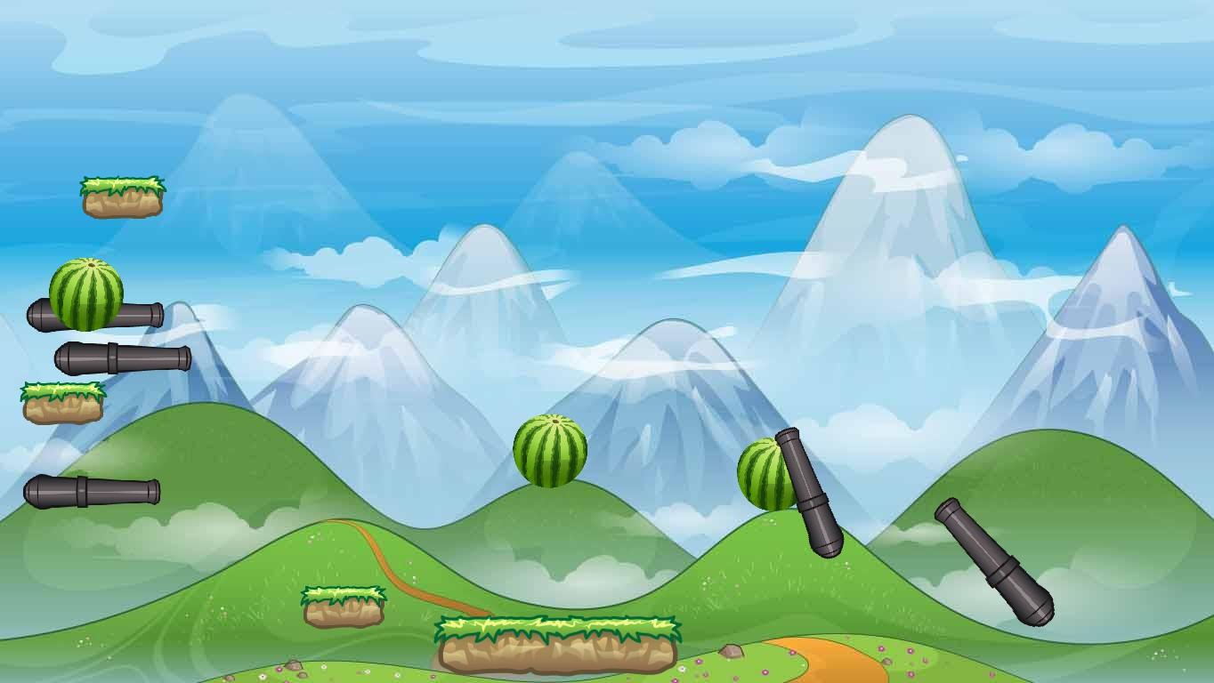 2-Player Cannon Game