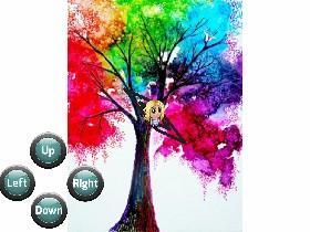 Bella on a wonderful tree!