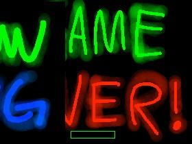 Glow Pong | By: BadDog 1