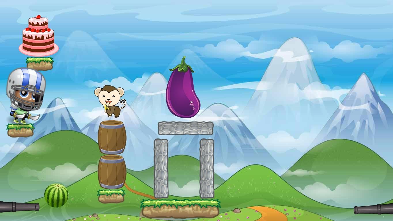 2-Player Cannon Game