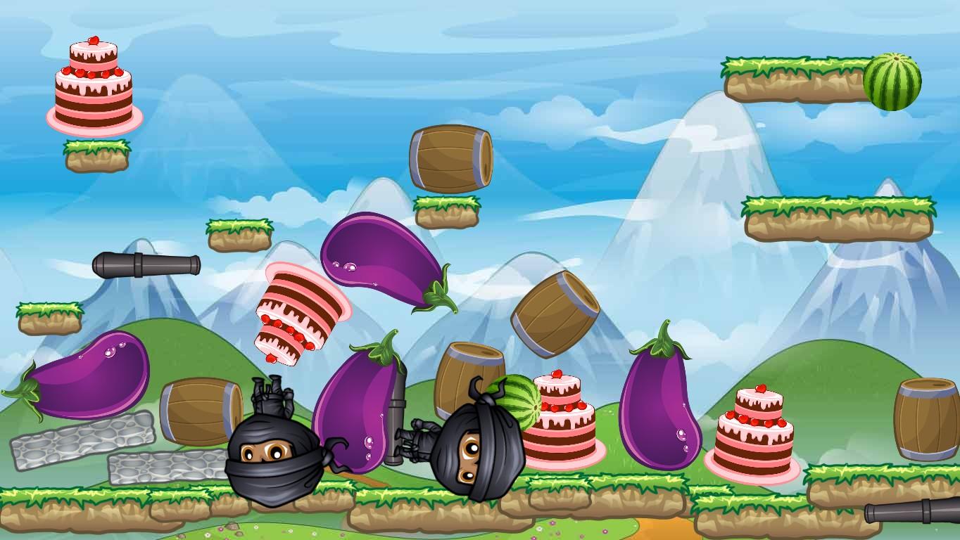 2-Player Cannon Game