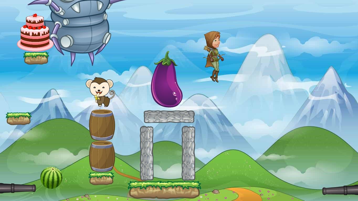 2-Player Cannon Game