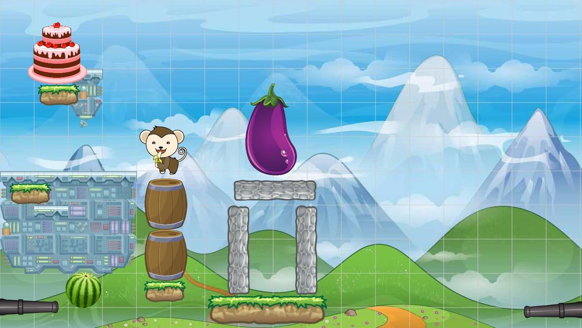 2-Player Cannon Game