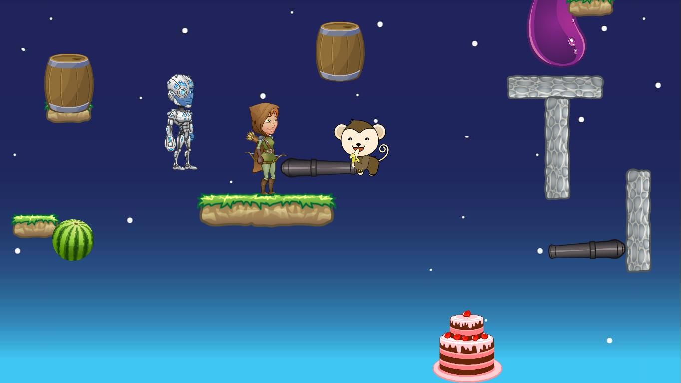 2-Player Cannon Game