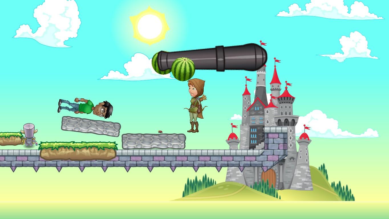 2-Player Cannon Game