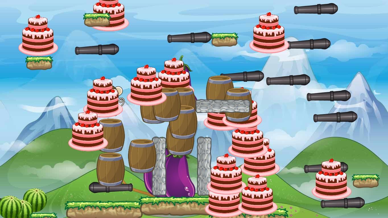 2-Player Cannon Game