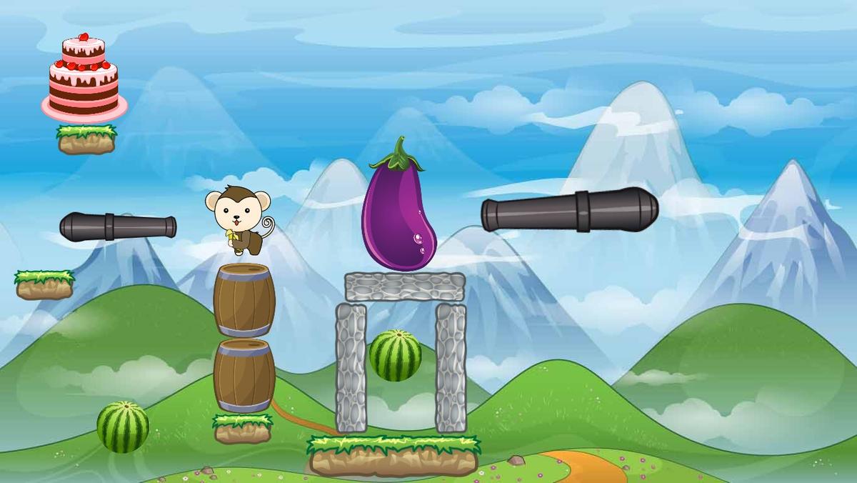 2-Player Cannon Game