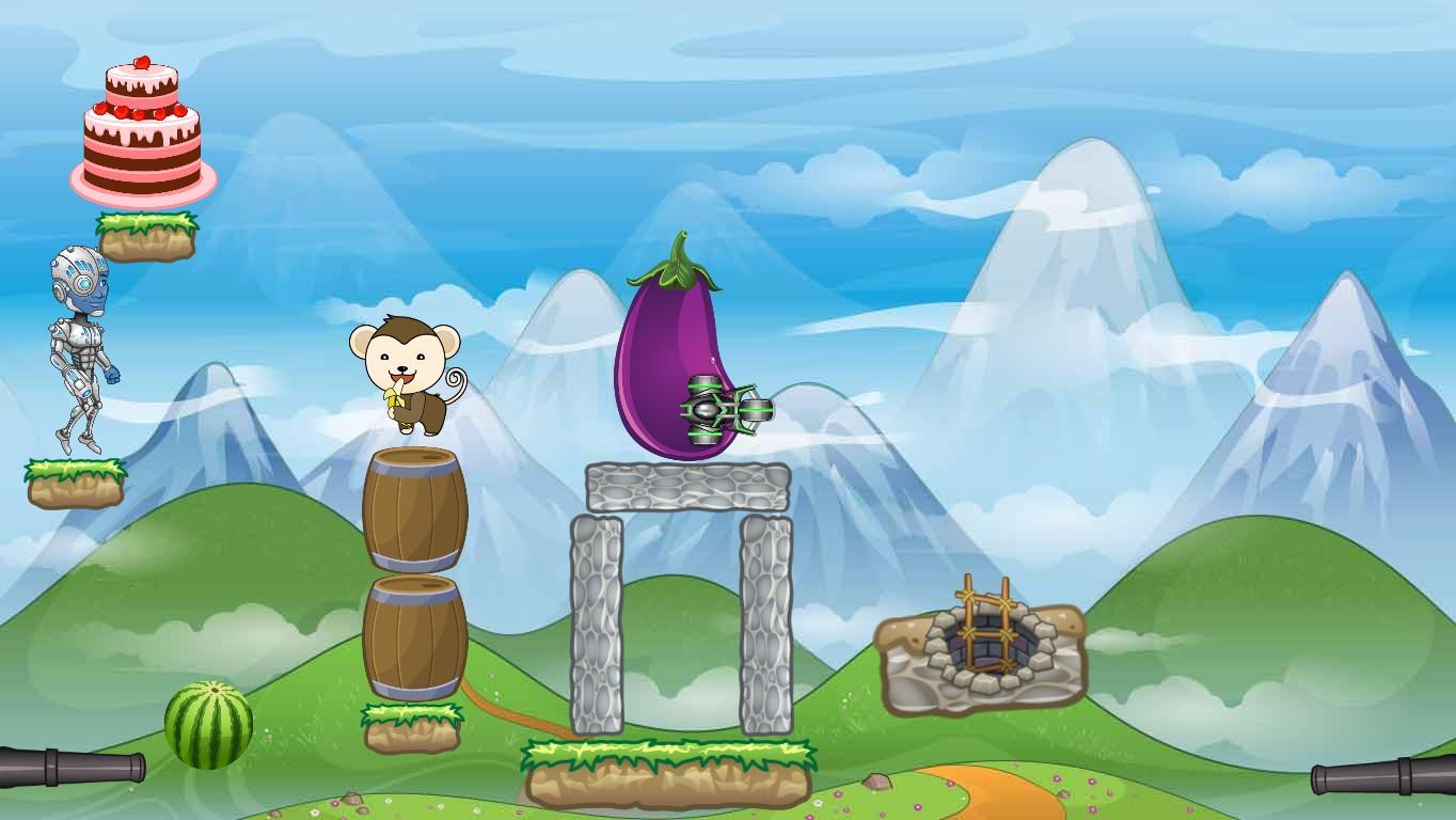 2-Player Cannon Game