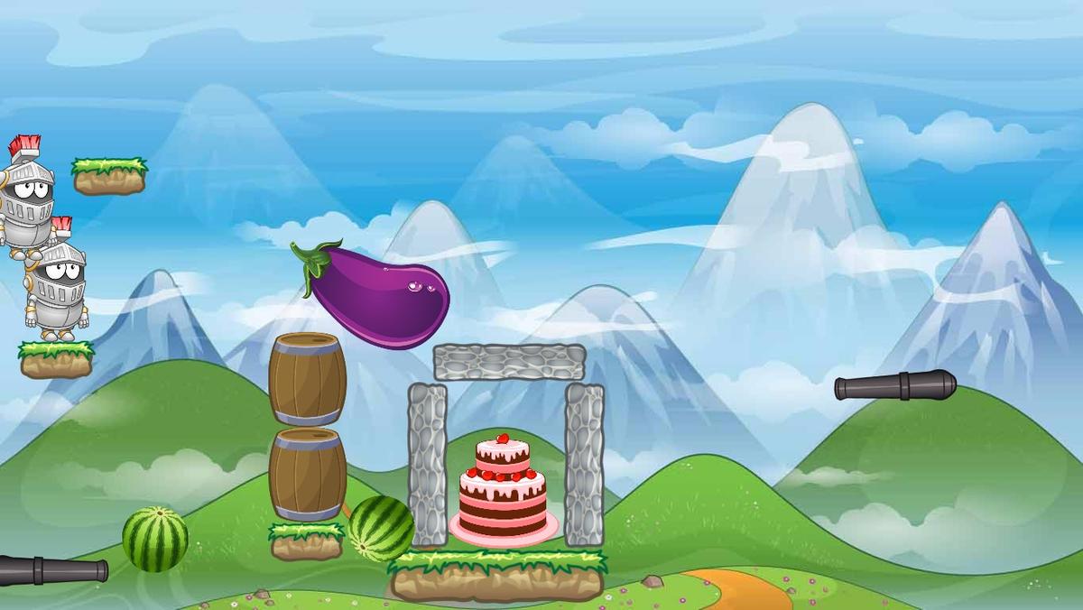 2-Player Cannon Game