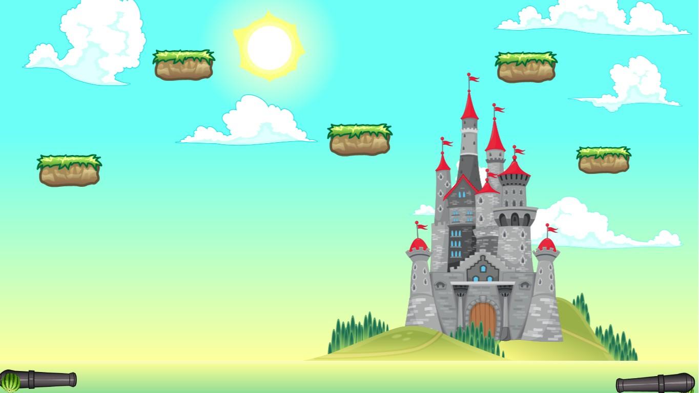 2-Player Cannon Game