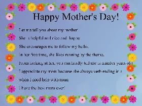 Mother&#039;s Day Mad Libs