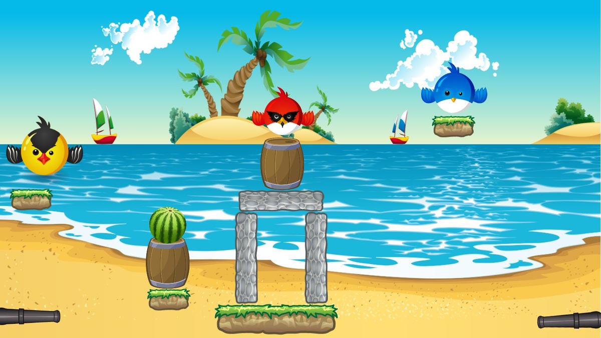 2-Player Cannon Game