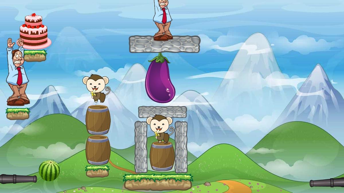 2-Player Cannon Game