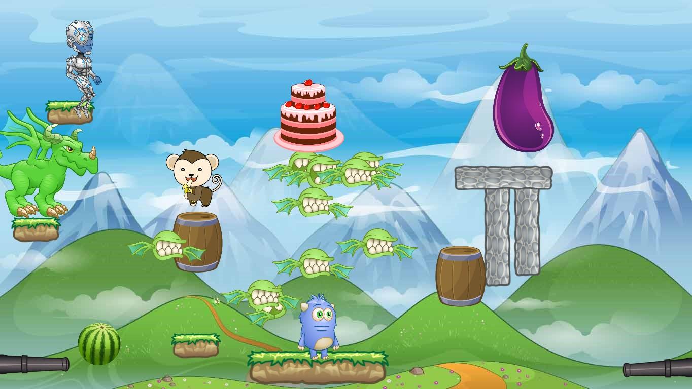 2-Player Cannon Game