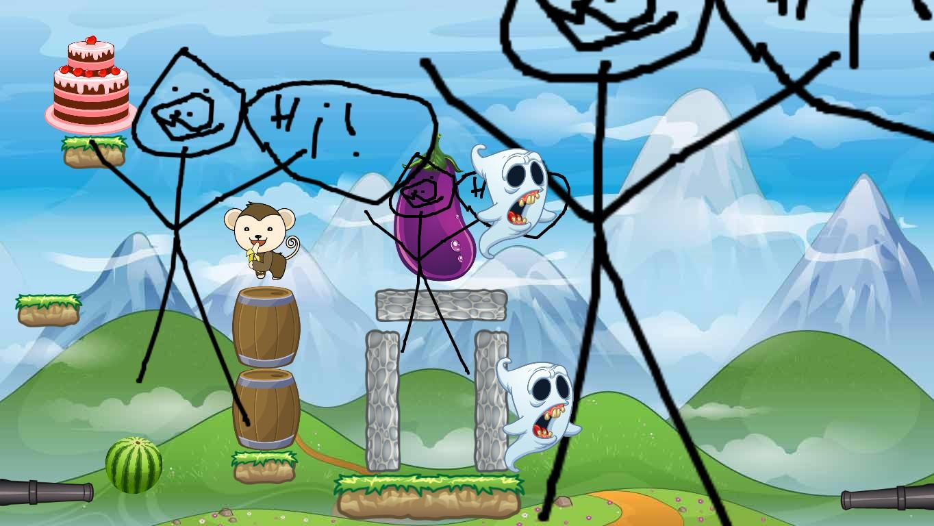 2-Player Cannon Game