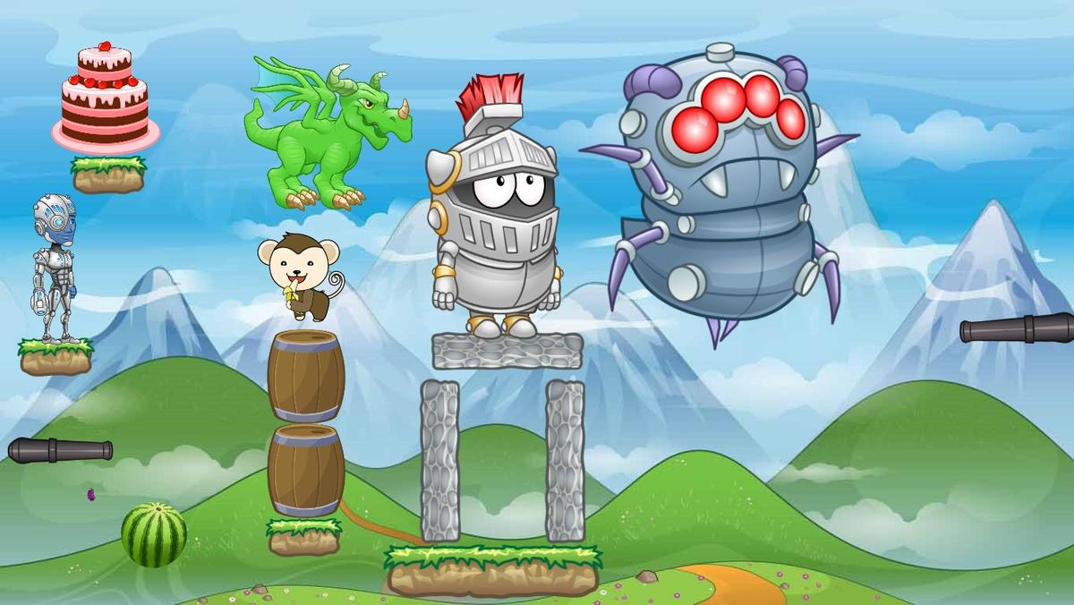 2-Player Cannon Game