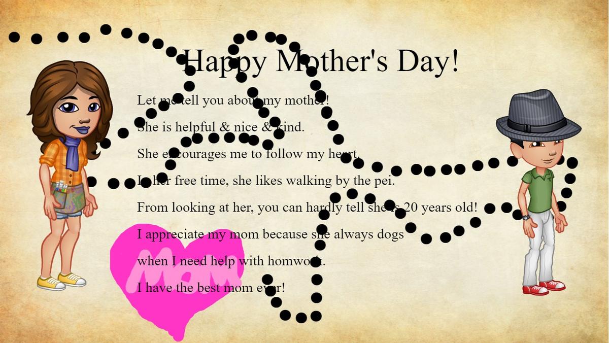 Mother's Day Mad Libs