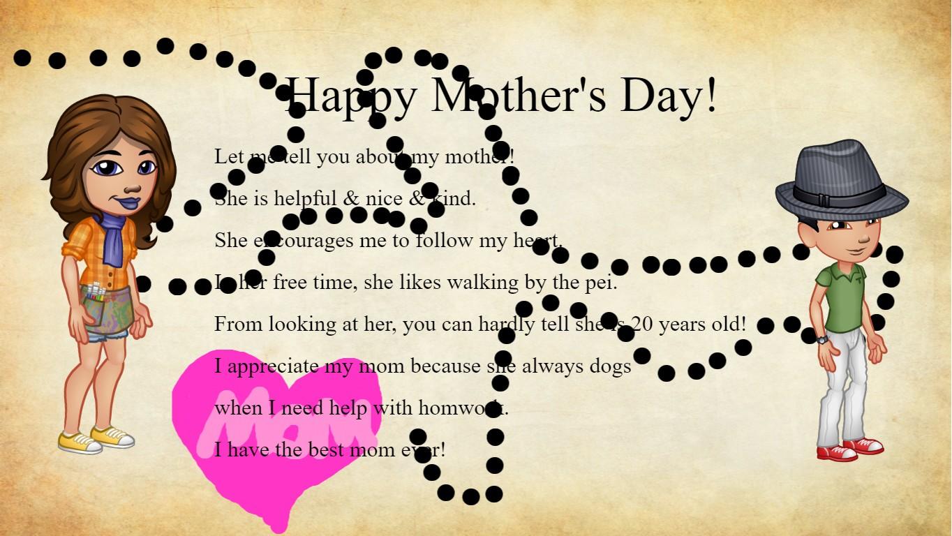 Mother's Day Mad Libs