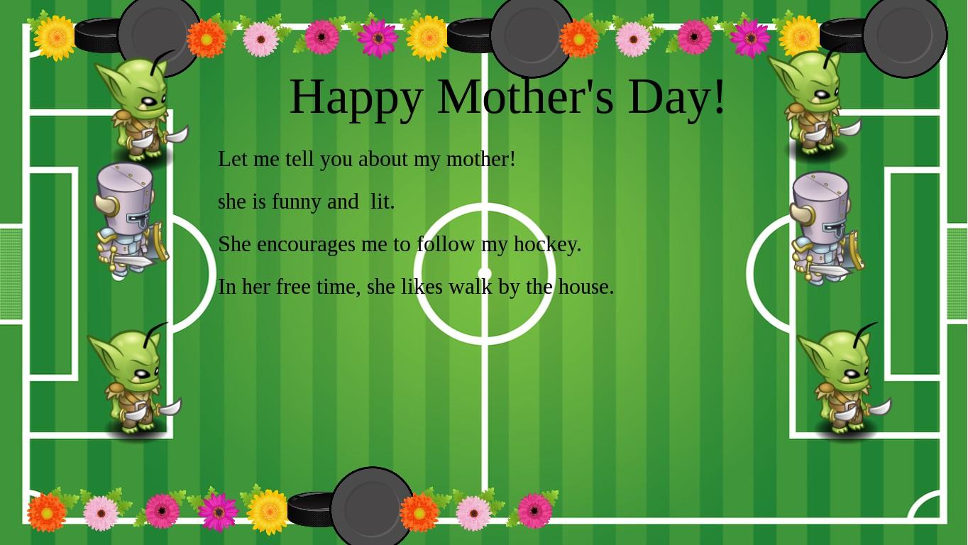 Mother's Day Mad Libs