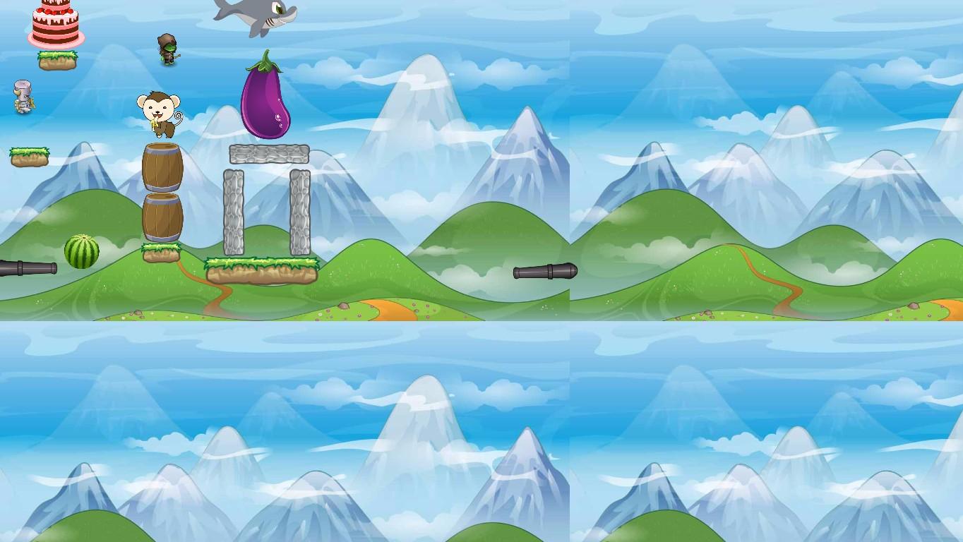 2-Player Cannon Game