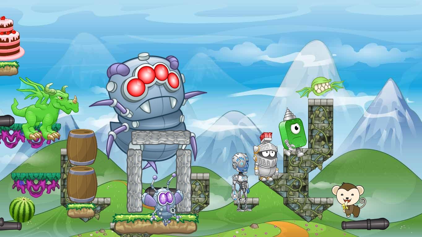 2-Player Cannon Game