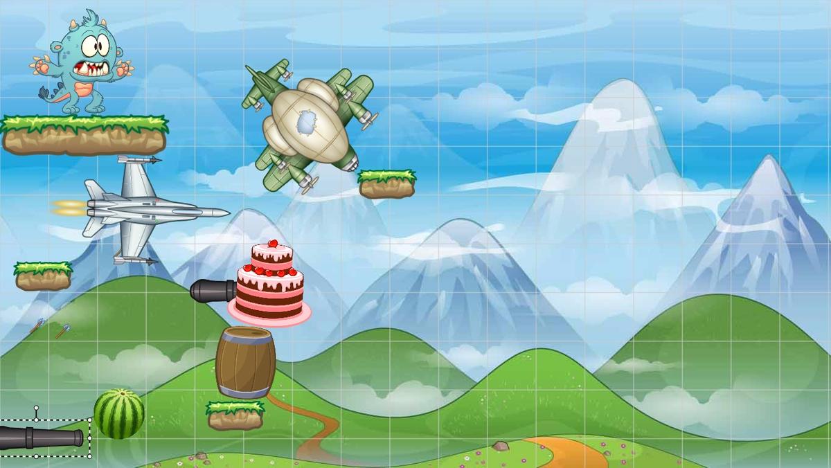 2-Player Cannon Game